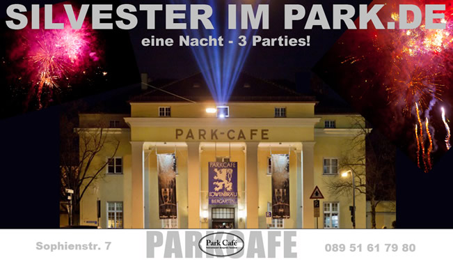 Silvester im Parkcaf&eacute;